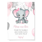 Cute Girl Elephant Balloons Baby Shower Momosa