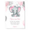Cute Girl Elephant Balloons Baby Shower Momosa