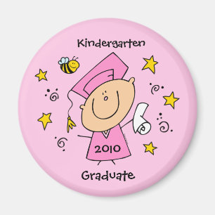 Cute Girl Grad Custom Magnet