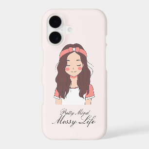 Cute Girl Illustration Phone Case