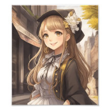 Cute Girl Illustration T-Shirt