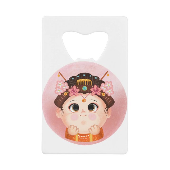 Cute girl in a China Princess costume (Front)