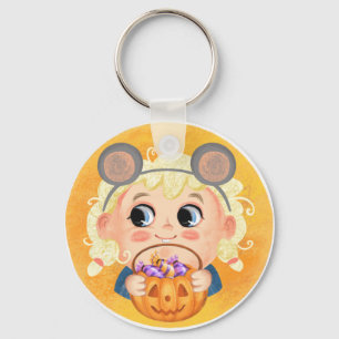 Cute girl in a Mousy Halloween costume  Cake Pops  Key Ring