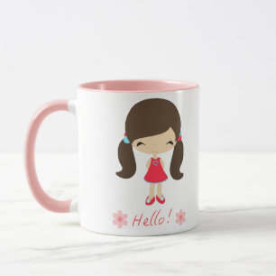 Cute girl  mug