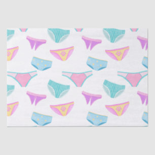 Cute Girl Power Underwear Girly  Tissue Paper