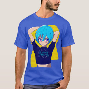 Cute Girl Radiate Positivity T-Shirt