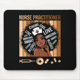 Cute Girl Strong Love Amazing Smart Proud Nurse Pr Mouse Mat