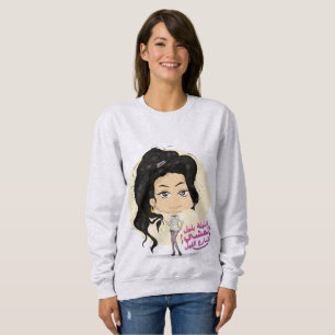 cute girl sweatshirt