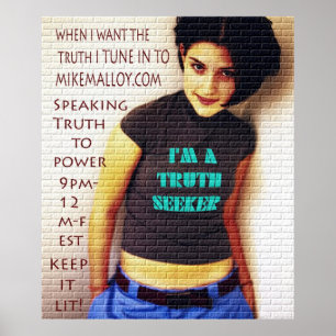 CUTE GIRL TRUTHSEEKERS POSTER