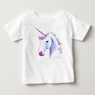 Cute Girl Unicorn Baby T-Shirt