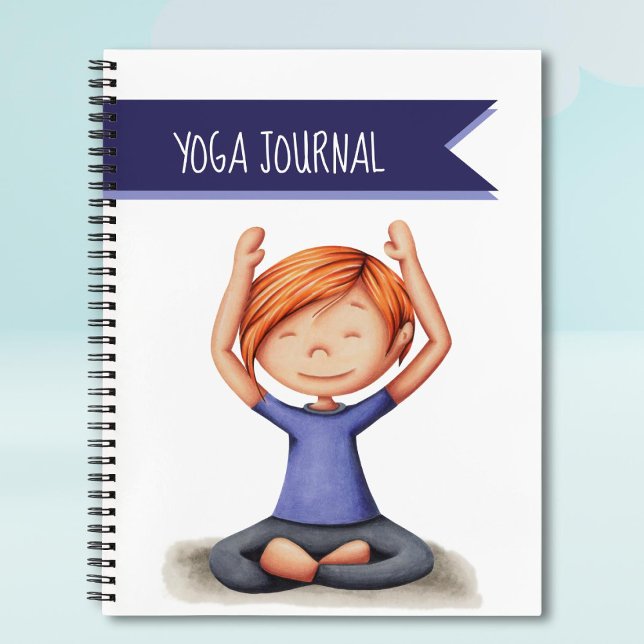 Cute Girl Yoga  Notebook (Creator Uploaded)