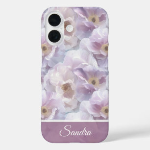 Cute Girlfriend Gift Rose Name iPhone 16 Case