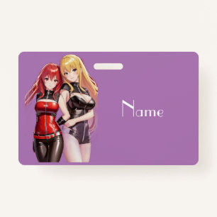 Cute Girls Anime Thunder_Cove ID Badge