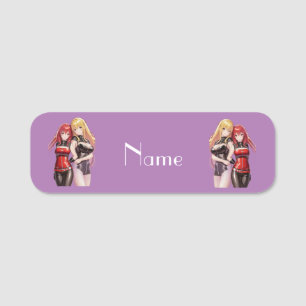 Cute Girls Anime Thunder_Cove  Name Tag