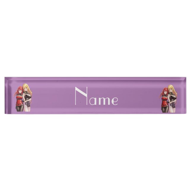 Cute Girls Anime Thunder_Cove  Nameplate (Front)