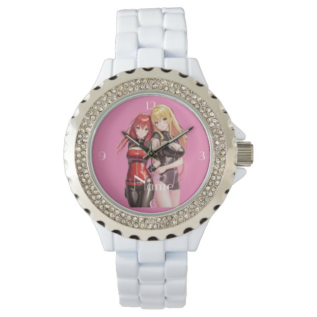 Cute Girls Anime Thunder_Cove Watch (Front)