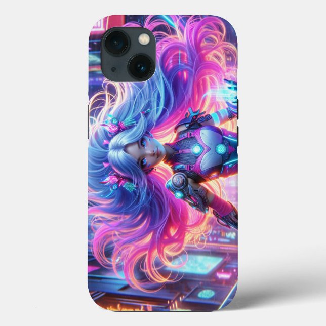 Cute girl's design Case-Mate iPhone case (Back)