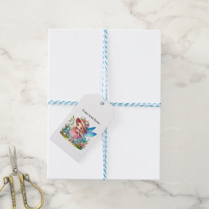 Cute girls fairy lovers customisable  gift tags