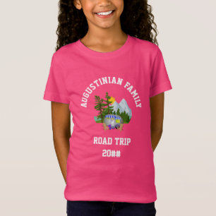 Cute Girls Family Road Trip T-Shirt