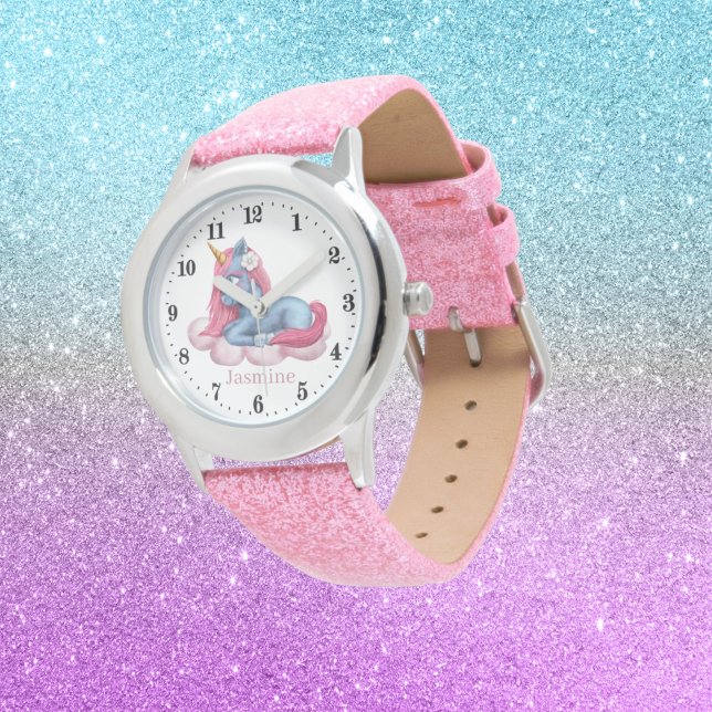 cute girls fantasy unicorn add name watch (Creator Uploaded)