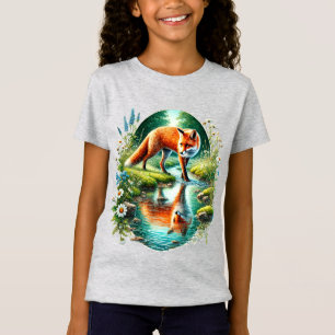 Cute girls fox lovers T-Shirt