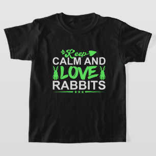Cute girls rabbit lovers T-Shirt