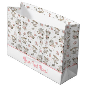 Cute Girls Reading Books Gift Ideas Large Gift Bag