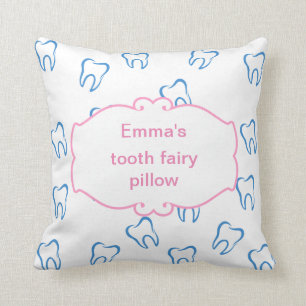 Cute Girls Tooth Fairy Pillow