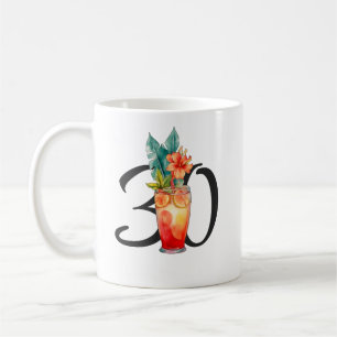 Cute Girly Cocktail Birthday  Coffee Mug