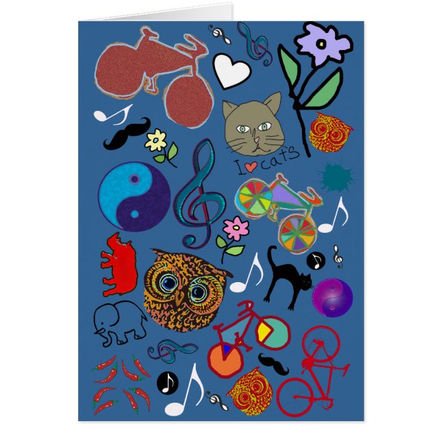 cute girly colour pattern (Front)