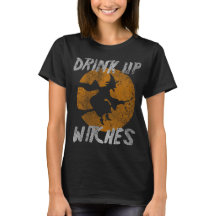 Cute Girly Drink Up Witches Halloween Costume