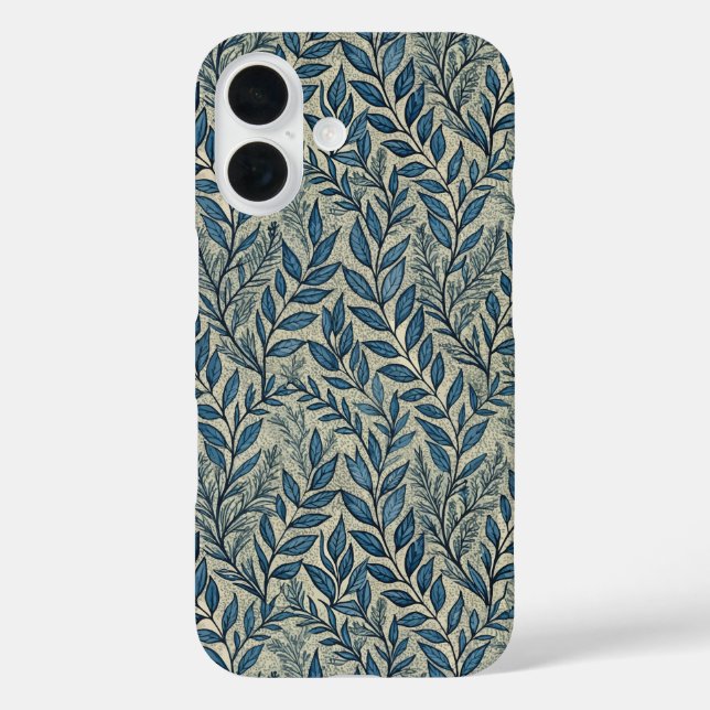 Cute Girly Floral Art Nouveau Design Case-Mate iPhone Case (Back)