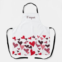 Cute Girly Hand-Drawn Hearts Whimsical Romantic