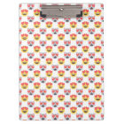 Cute Girly In Love Hearts Cat Emoji Pattern