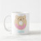 Cute Girly Kawaii Bear Doughnut Name Mug