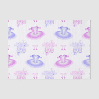 Cute Girly Pink Ballerina Tutu Ballet Tissue Paper