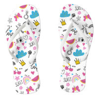 Cute Girly Trendy Fun Pretty Pattern illustration