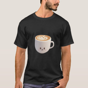 Cute Glass of Cappuccino T-Shirt