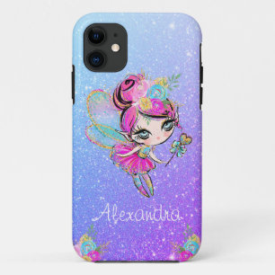 Cute Glitter Fairy iPhone 11 Case