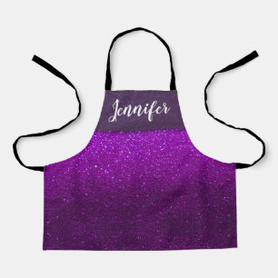 Cute Glitter Party Chef Cook Baker Artist Children Apron