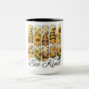 Cute Gnome Bee Kind Mug