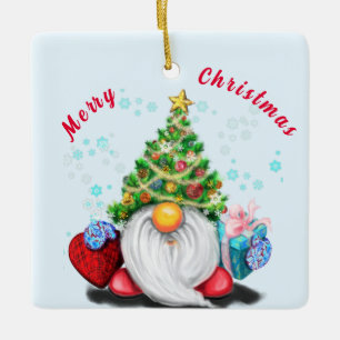 Cute Gnome Christmas Ornaments