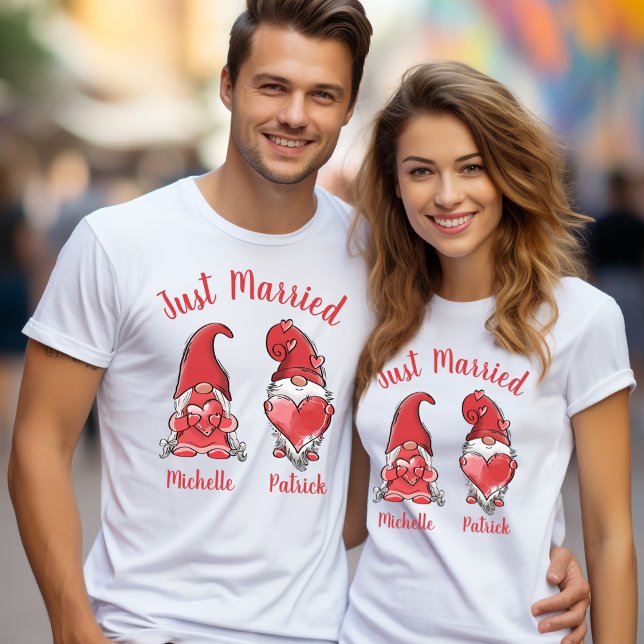 Cute Gnome Couple's T-Shirt (Creator Uploaded)