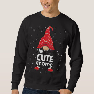 Cute Gnome Family Matching Christmas Funny Gift Pa Sweatshirt