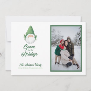Cute Gnome for the Holidays Family Photo Holiday C