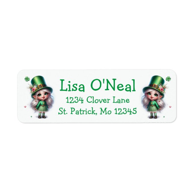 Cute Gnome Leprechaun St. Patrick's Day  (Front)