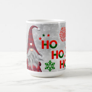 Cute Gnome Santa Christmas snowflake Coffee Mug