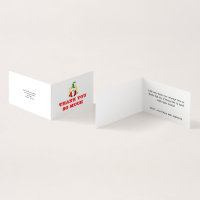 Cute Gnome Thank You Message Christmas