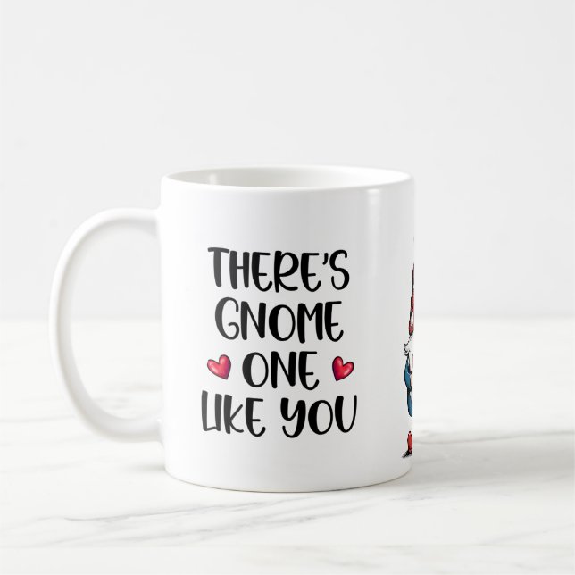 Cute Gnome Valentine Mug (Left)