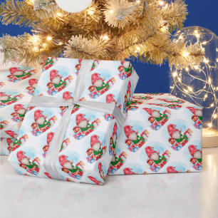 Cute Gnome Wrapping Paper